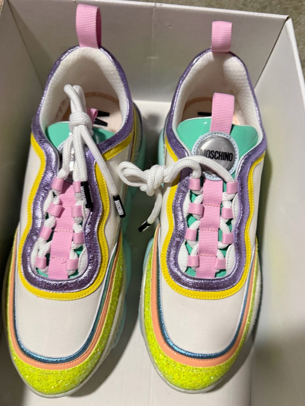 Moschino Teddy Bubble Sneakers